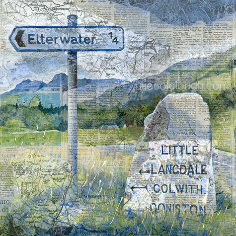 Elterwater, The Lake District - Signpost Series